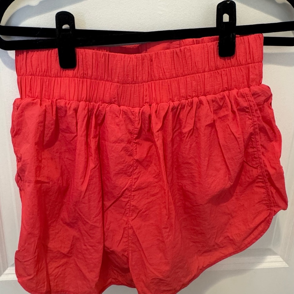 Daily Drills Women's Pink Bubble Shorts - Picture 2 of 4